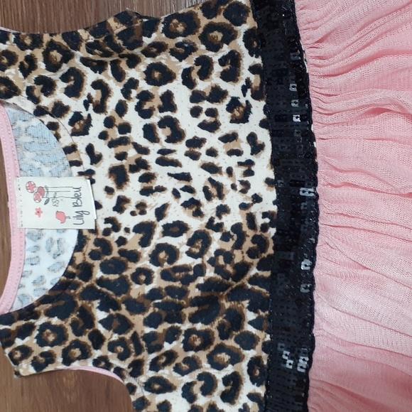 Toddlers dresses pink and brown - Picture 2 of 5